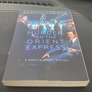 Murder on the Orient Express paper back.